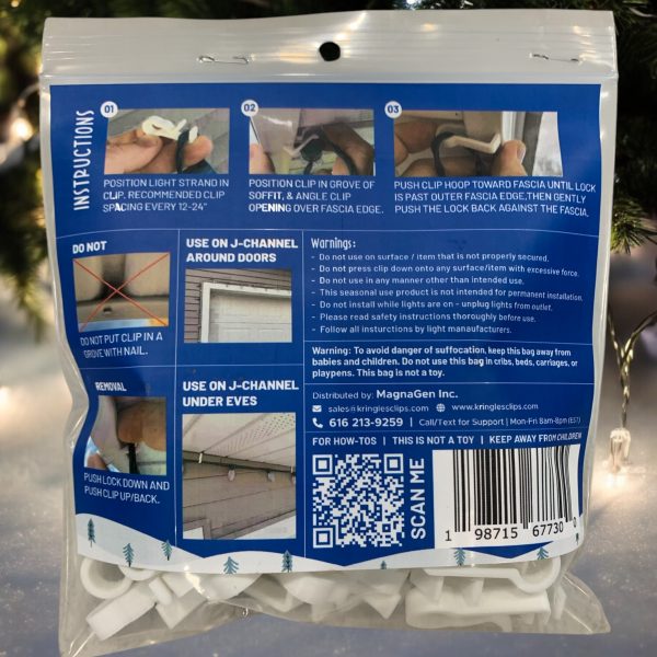 Fascia Clip Custom Color-(2 Pack Minimum